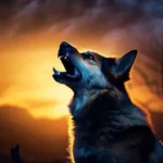 Dog howling at night spiritual meaning