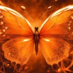 orange butterfly meaning