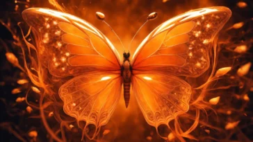 orange butterfly meaning