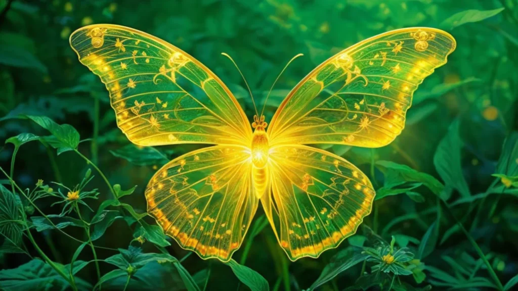 Yellow butterfly meaning