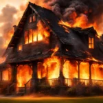 house on fire spiritual meaning