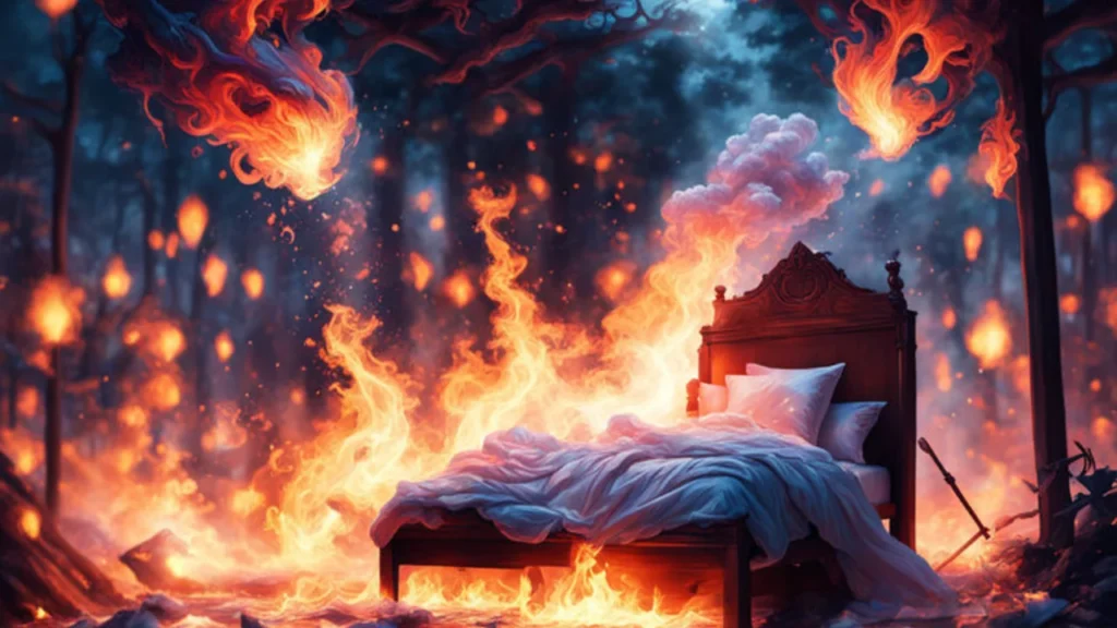 seeing fire in dream meaning