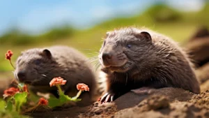 the spiritual meaning of moles in your house