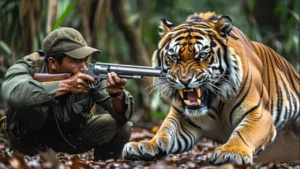 killing a tiger in dream