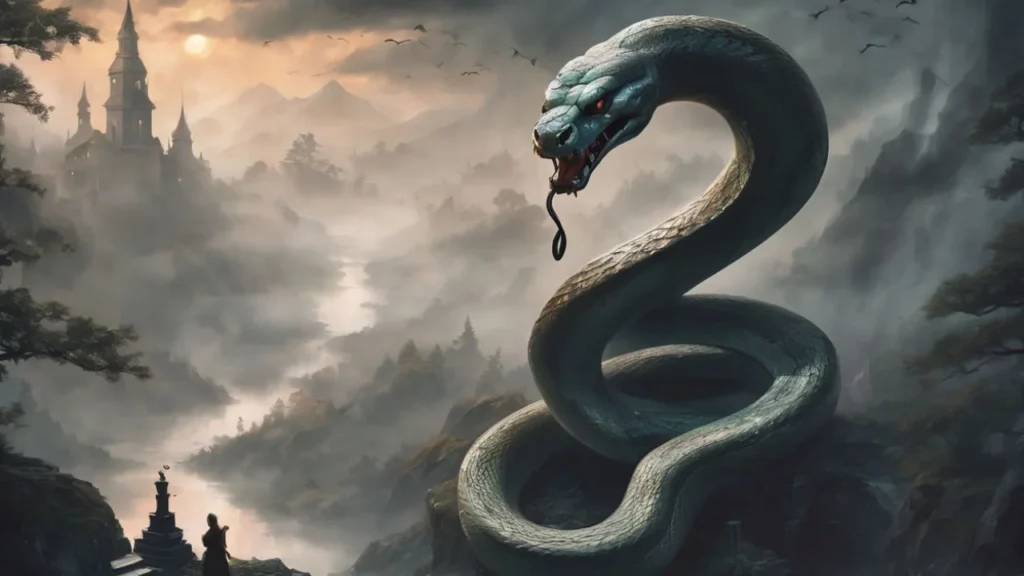 running over a snake spiritual meaning