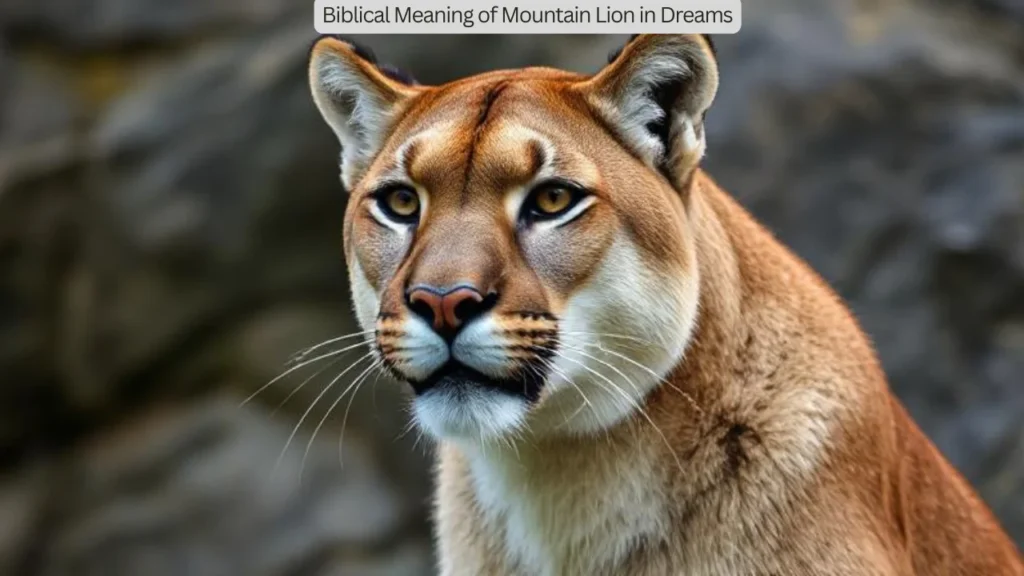 Biblical Meaning of Mountain Lion in Dreams