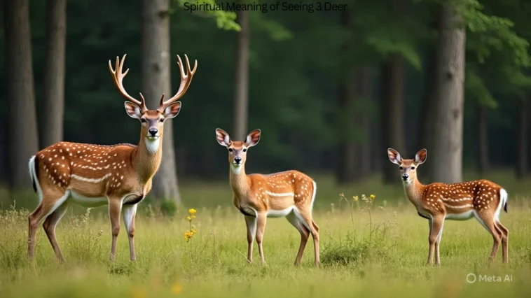 Spiritual Meaning of Seeing 3 Deer