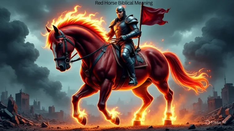 Red Horse Biblical Meaning