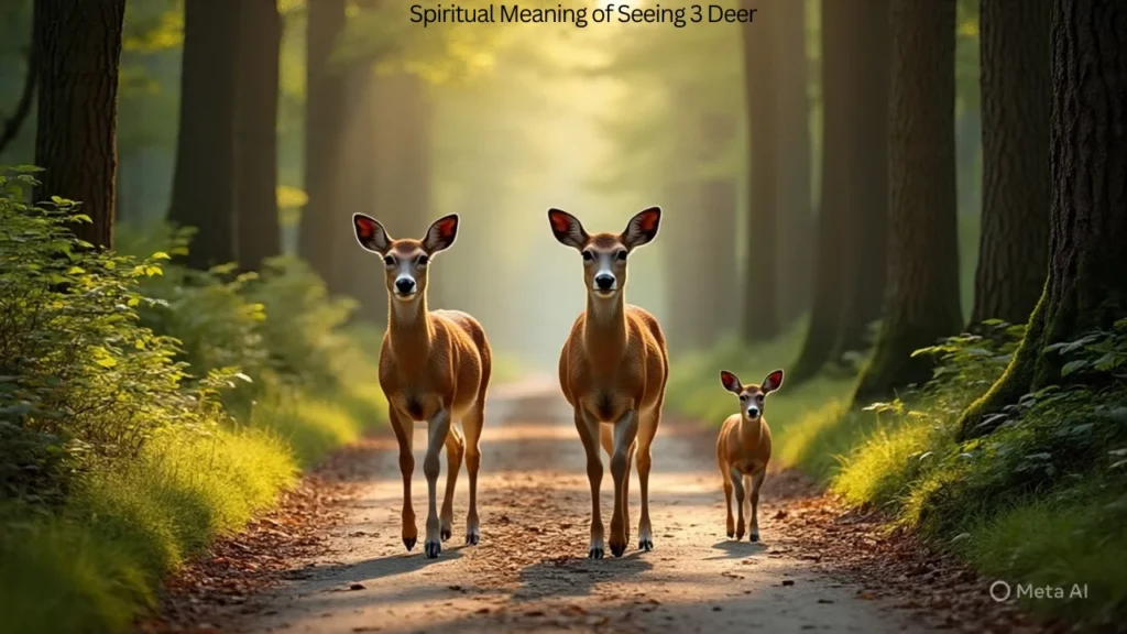 Spiritual Meaning of Seeing 3 Deer