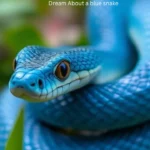 Dream about a blue snake