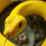 Dreaming of a Yellow Snake Spiritual Meaning