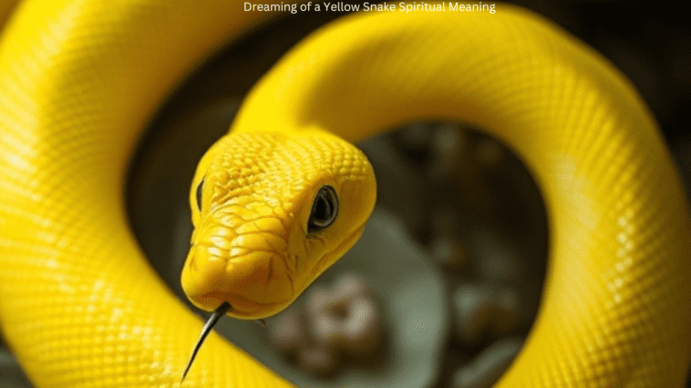 Dreaming of a Yellow Snake Spiritual Meaning