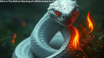 what is the biblical meaning of a white snake in a dream