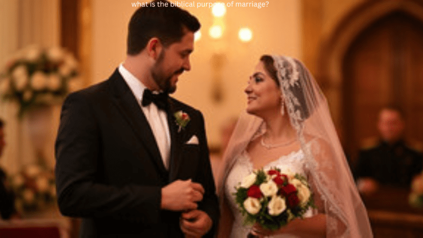 what is the biblical purpose of marriage​