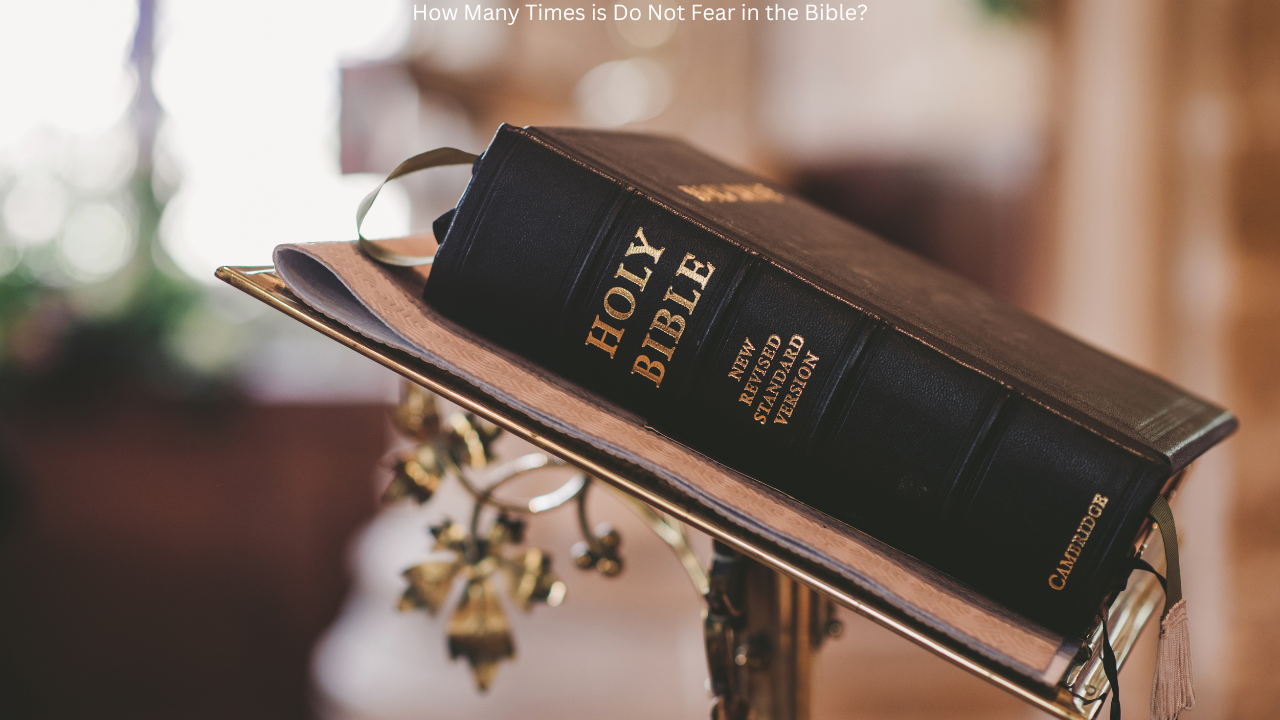 how many times is do not fear in the bible​